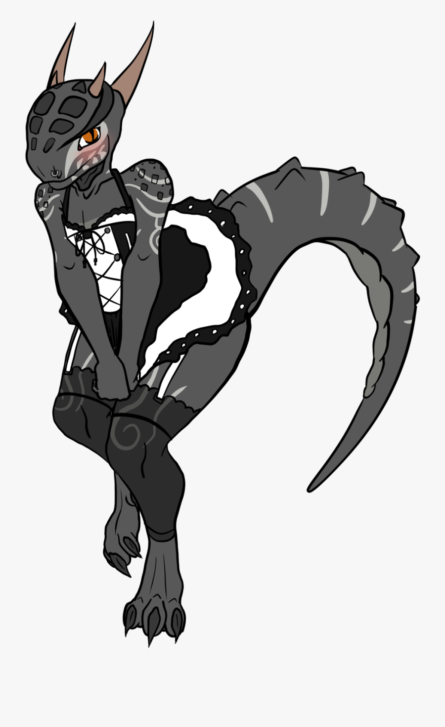 Transparent Download Argonian Drawing Pencil - Skyrim Argonian Maid, Transparent Clipart