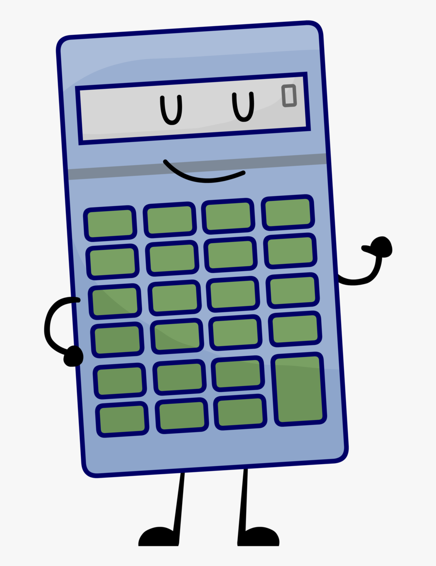 Calculator Pose By Huangislandofficial - Calculator Clipart, Transparent Clipart