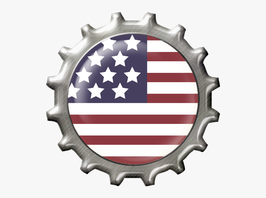 Transparent Us Flag Clipart Png - Portable Network Graphics, Transparent Clipart