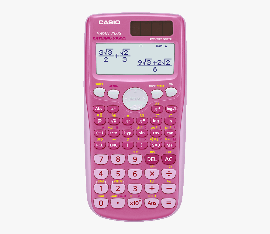 Casio Scientific Calculator, Transparent Clipart