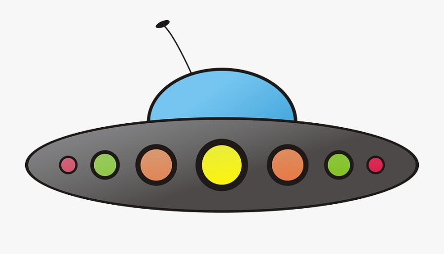 71583 - Comic Ufo, Transparent Clipart