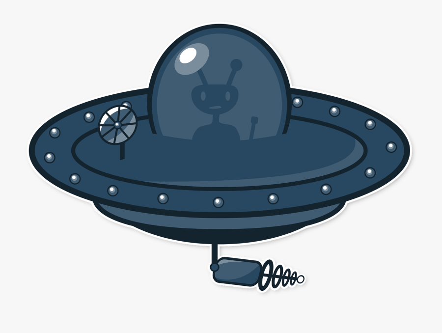 Ufo, Unknown, Alien, Alie, Foreign Intelligence - Public Domain Svg Ufo, Transparent Clipart