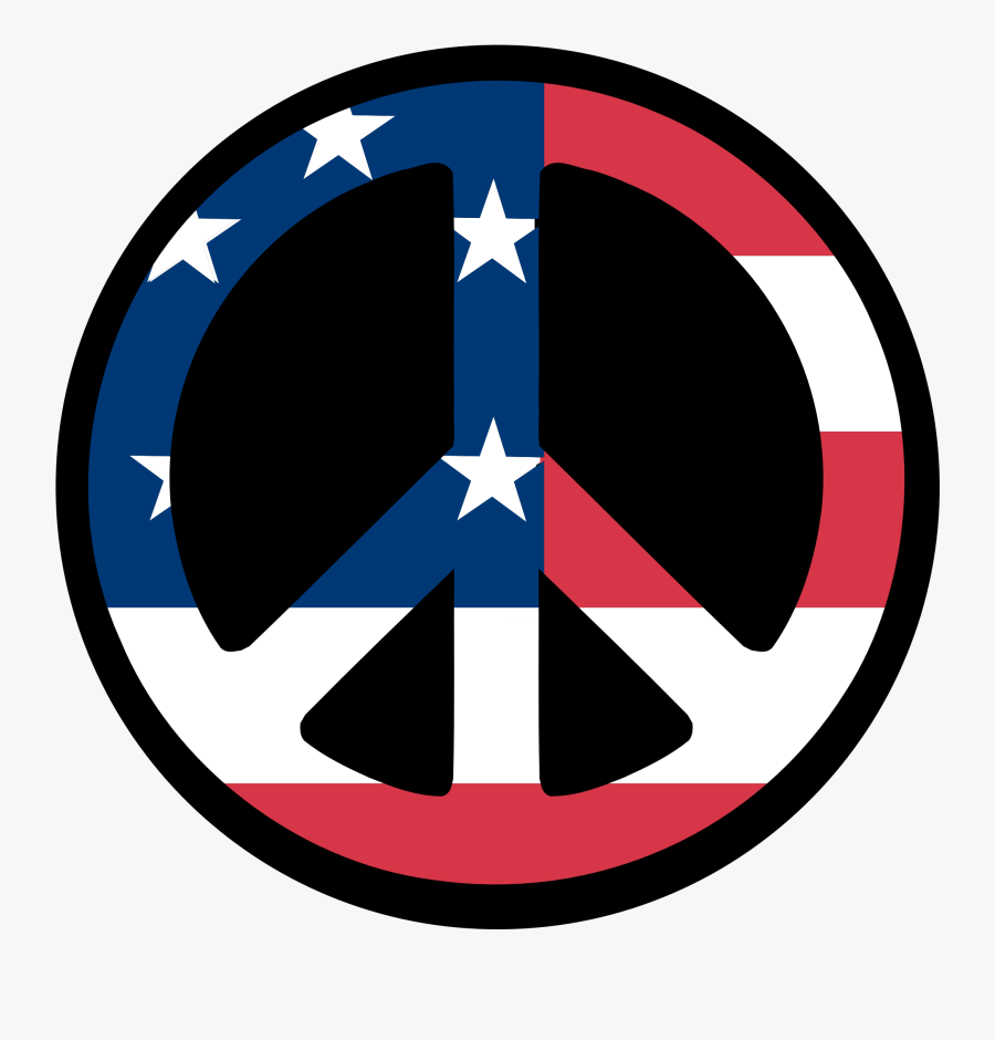 Clip Art Countries Us Flag Peace Symbol Fav - Symbol Of John Adams, Transparent Clipart