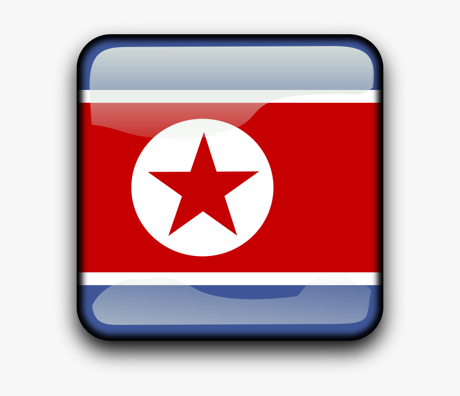 Flag Of North Korea Medium 600pixel Clipart, Vector - Aplicacion Para Aprender Coreano Para Iphone, Transparent Clipart