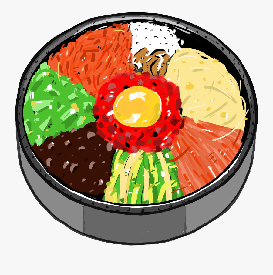 Since I"m Very Familiar With Korean Food, I Have "korea - Korean Food Clip Art, Transparent Clipart