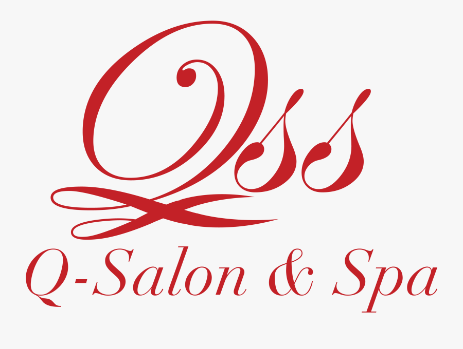 Q Spa Salon - Calligraphy, Transparent Clipart