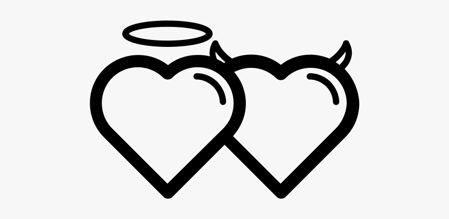 "
 Class="lazyload Lazyload Mirage Cloudzoom Featured - Angel And Devil Heart, Transparent Clipart