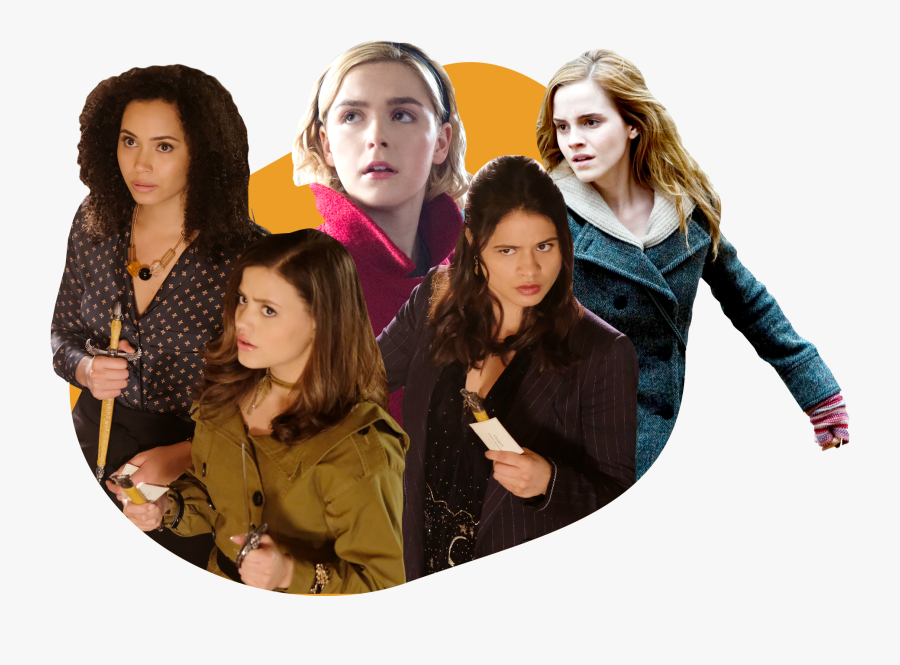 Celebrity Png Buffy Star Hermione - Sabrina Spellman And Hermione Granger, Transparent Clipart