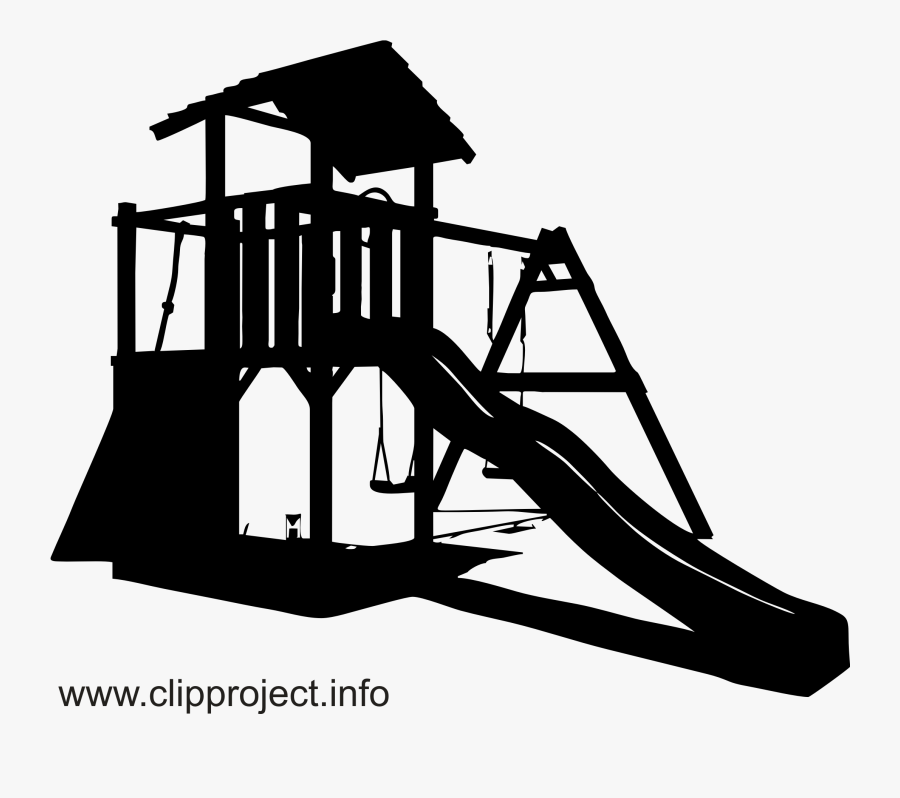 Spielplatz Für Kinder Clipart - Dessin Aire De Jeux, Transparent Clipart