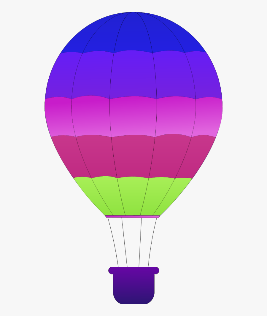 Hot Air Ballon Png - Hot Air Balloon Clip Art, Transparent Clipart