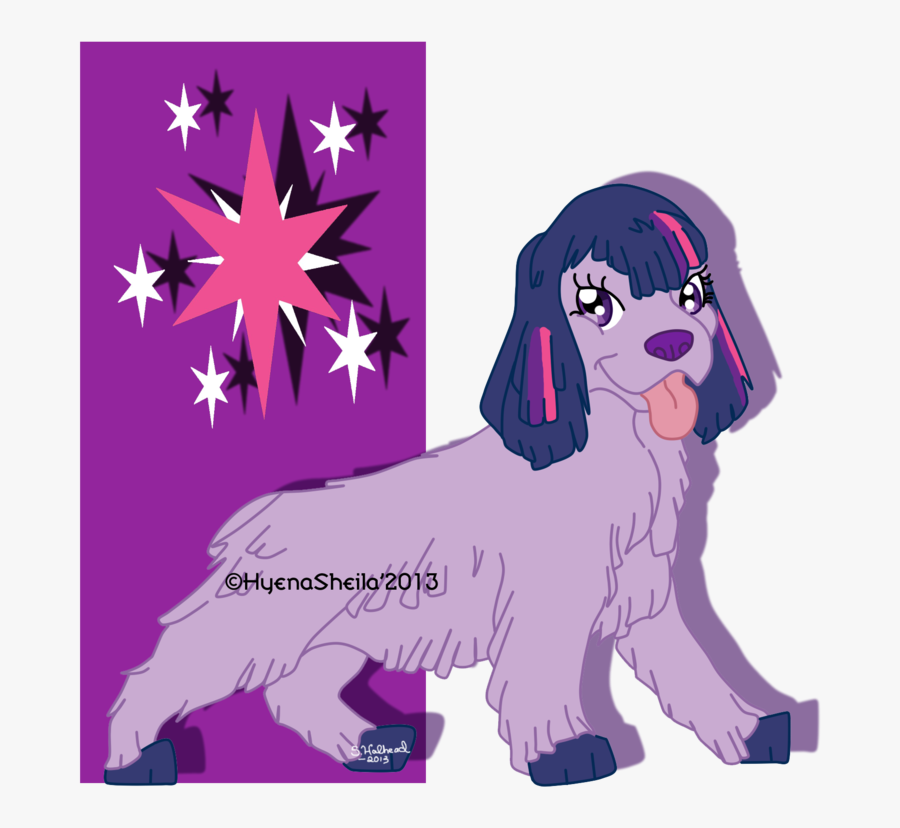 Cocker Spaniel Clipart Lps - Twilight Sparkle As A Dog, Transparent Clipart