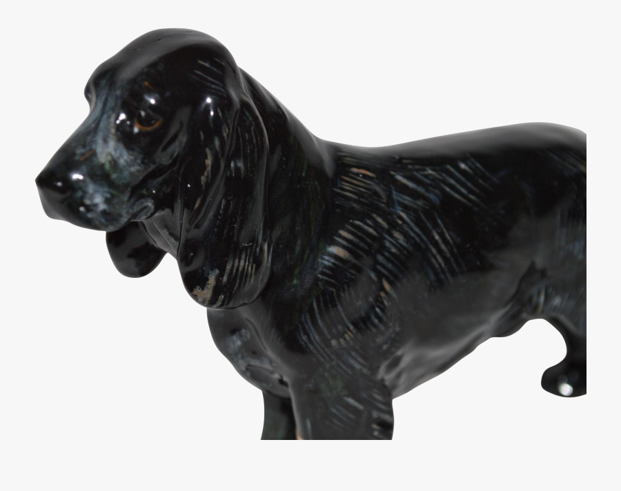 Clip Art Cocker Spaniel Black And White - Dachshund, Transparent Clipart