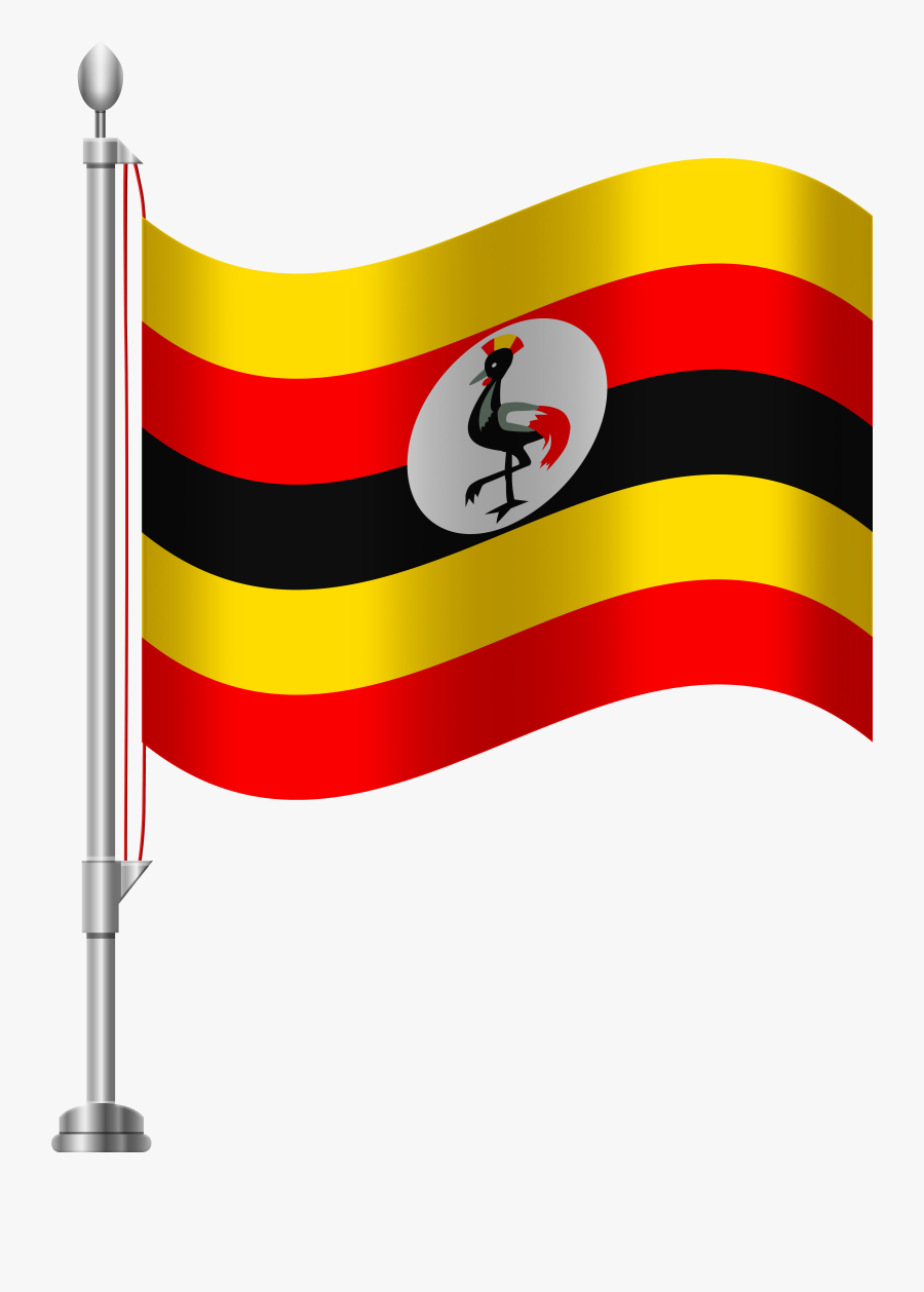 Uganda Flag Png Clip Art - Brunei Flag Transparent Background, Transparent Clipart