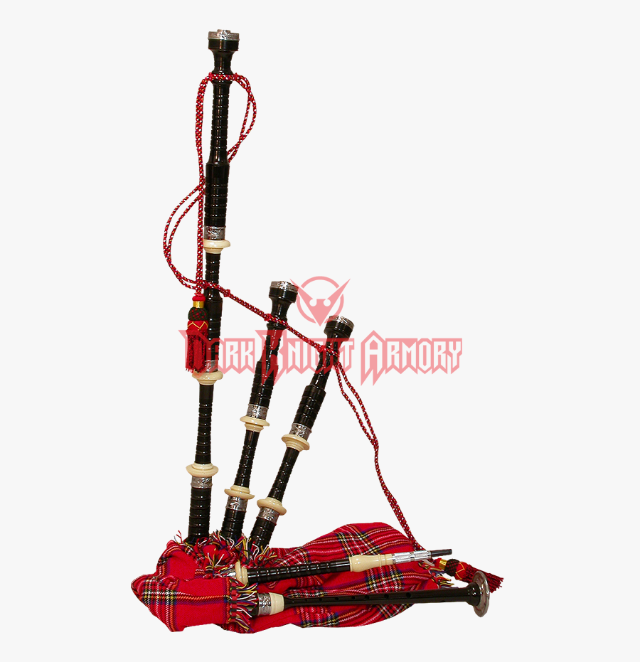 Clip Art Bagpipe Image - Scottish Instruments, Transparent Clipart
