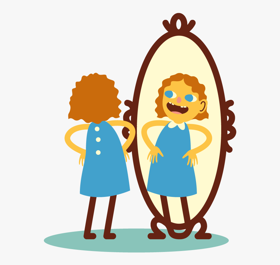 Mirror Clipart Self Esteem - Identity Kids Clipart, Transparent Clipart