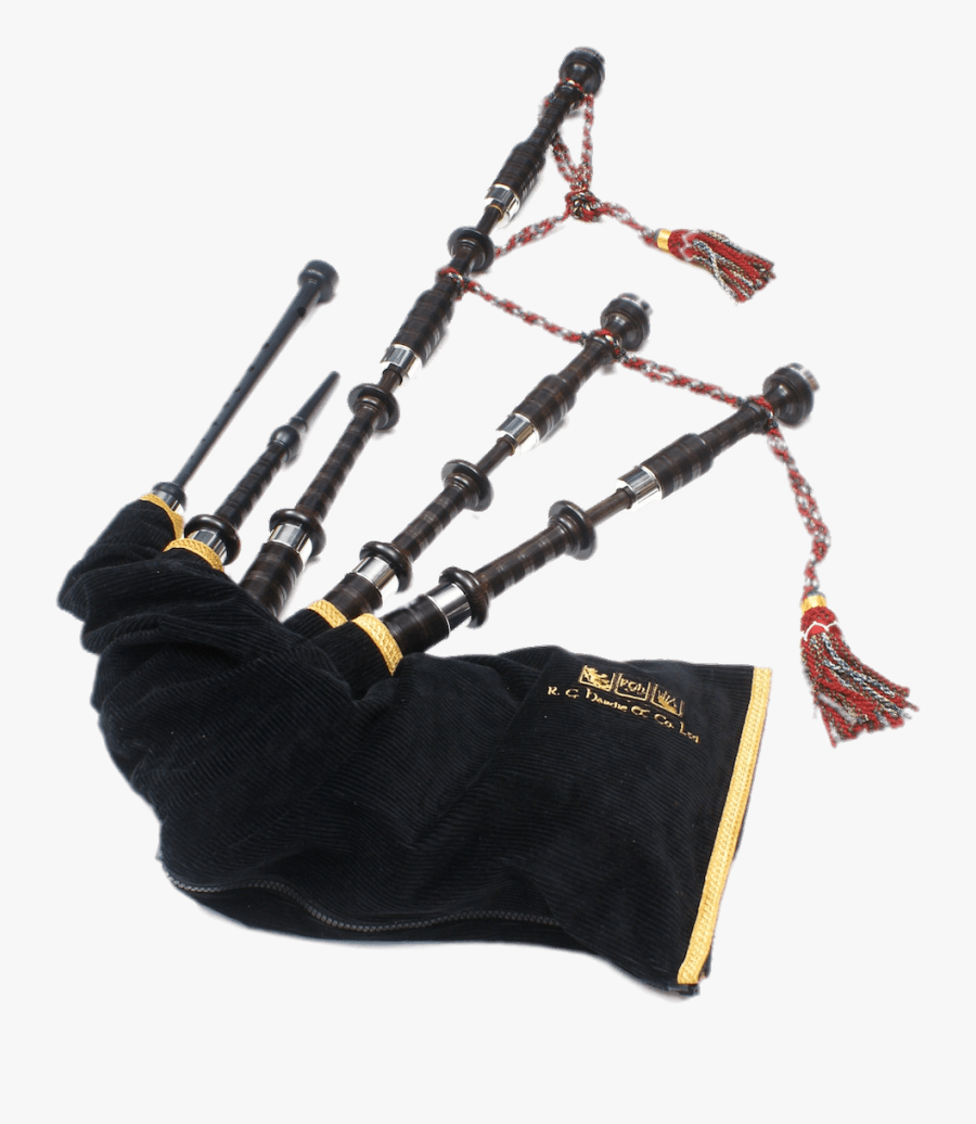 Great Highland Bagpipes - Uilleann Pipes Transparent Background, Transparent Clipart