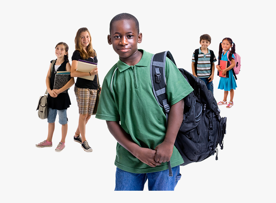 Back To School Black Boy, Transparent Clipart
