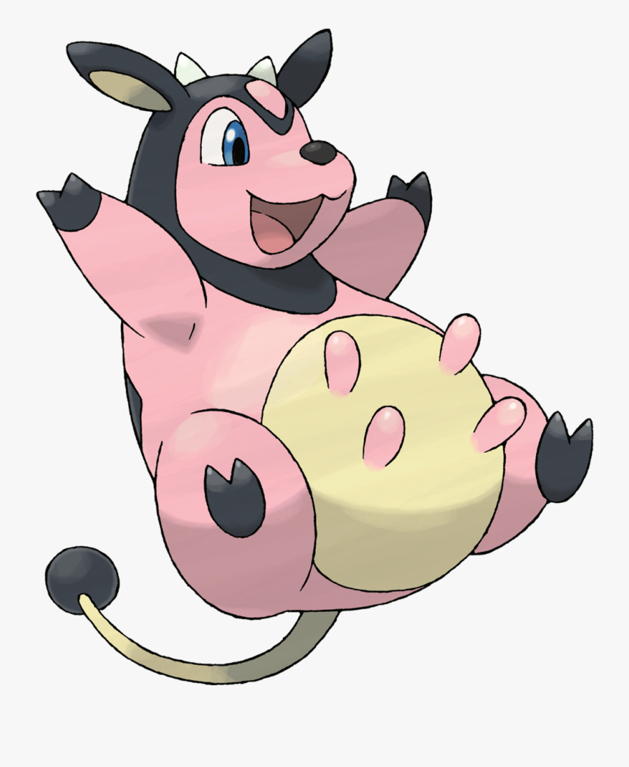 Mitank Png - File - Miltank - Pokémon 3d Wiki - Pokemon Miltank Evolution, Transparent Clipart