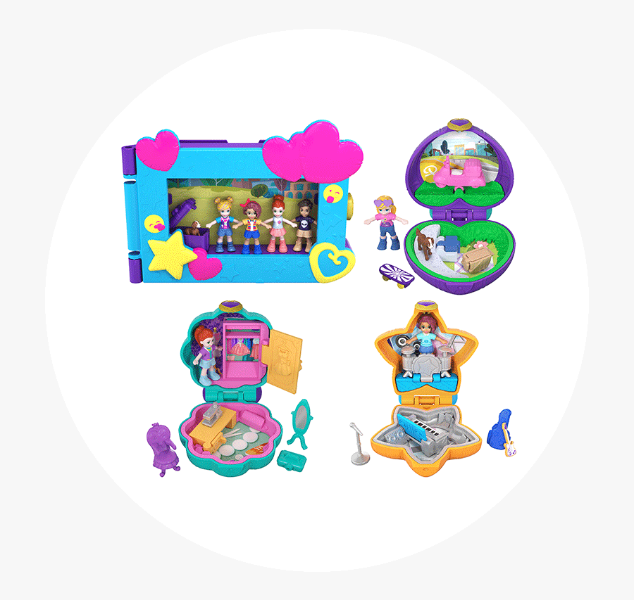 Polly Pocket Go Tiny, Transparent Clipart