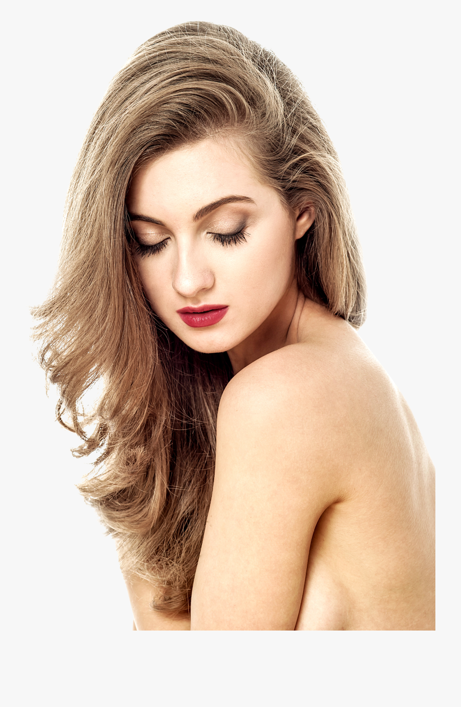Clip Art Beautiful Girl Photo, Transparent Clipart