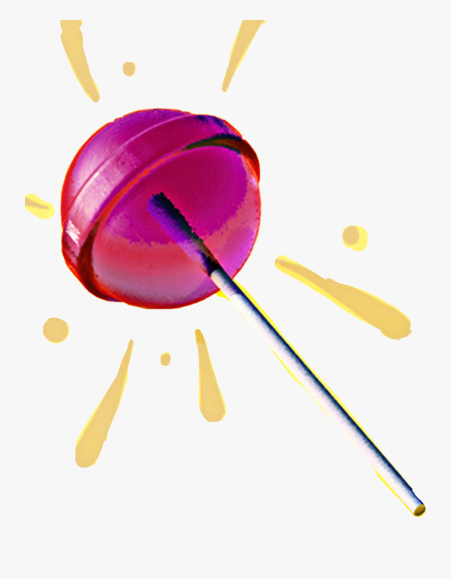 #sucker #lollipop #pink #candy #sticky #freetoedit - Spindle, Transparent Clipart