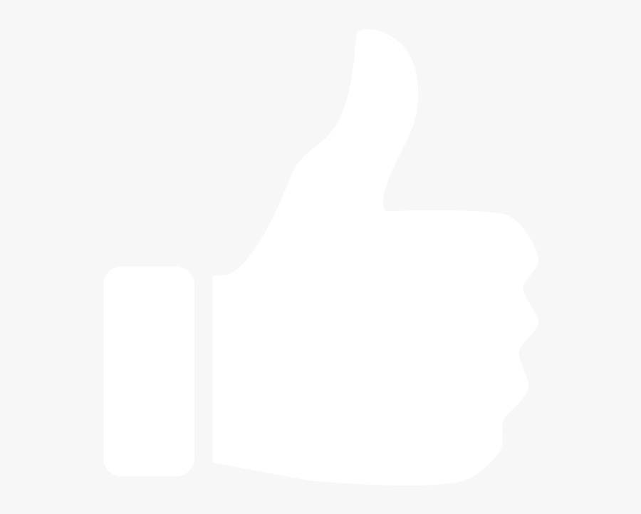 Transparent Facebook Like Thumbs Up Png - Thumbs Up Png White, Transparent Clipart