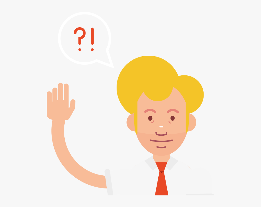 Questions For Businesses Hero Image - Illustration, Transparent Clipart