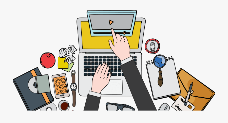 Animation Digital Marketing Cartoon, Transparent Clipart