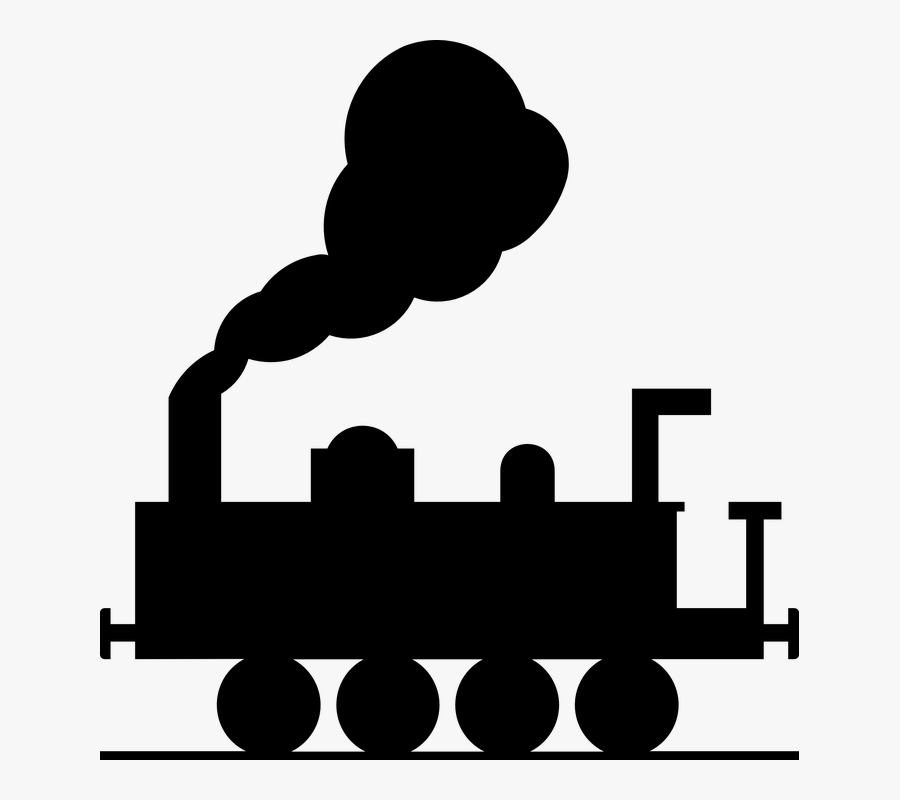 Steam Power, Steamer, Train, Travel, Go, Move, Locomote - Train Clip Art, Transparent Clipart