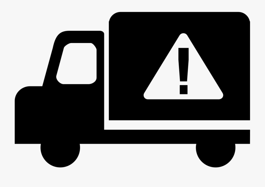 Transport Dangerous Goods Icon, Transparent Clipart