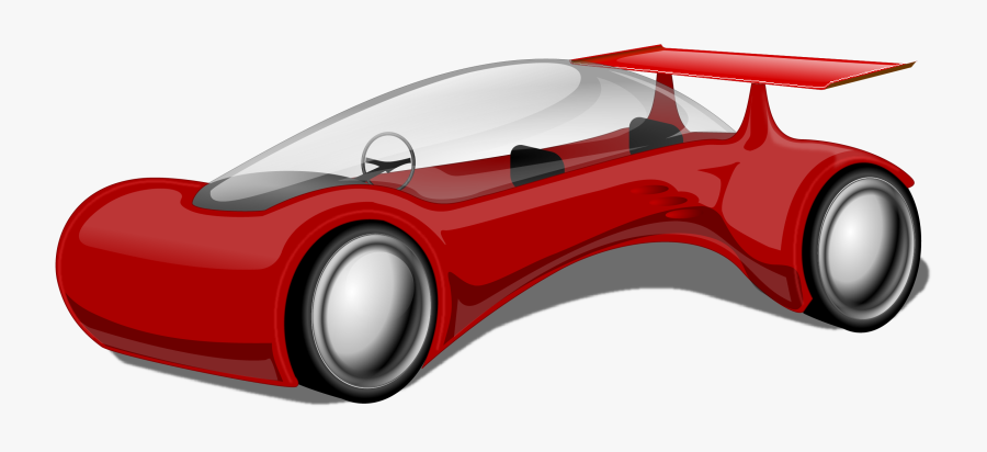 Sports Car Clip Art - Car Of The Future Drawing, Transparent Clipart