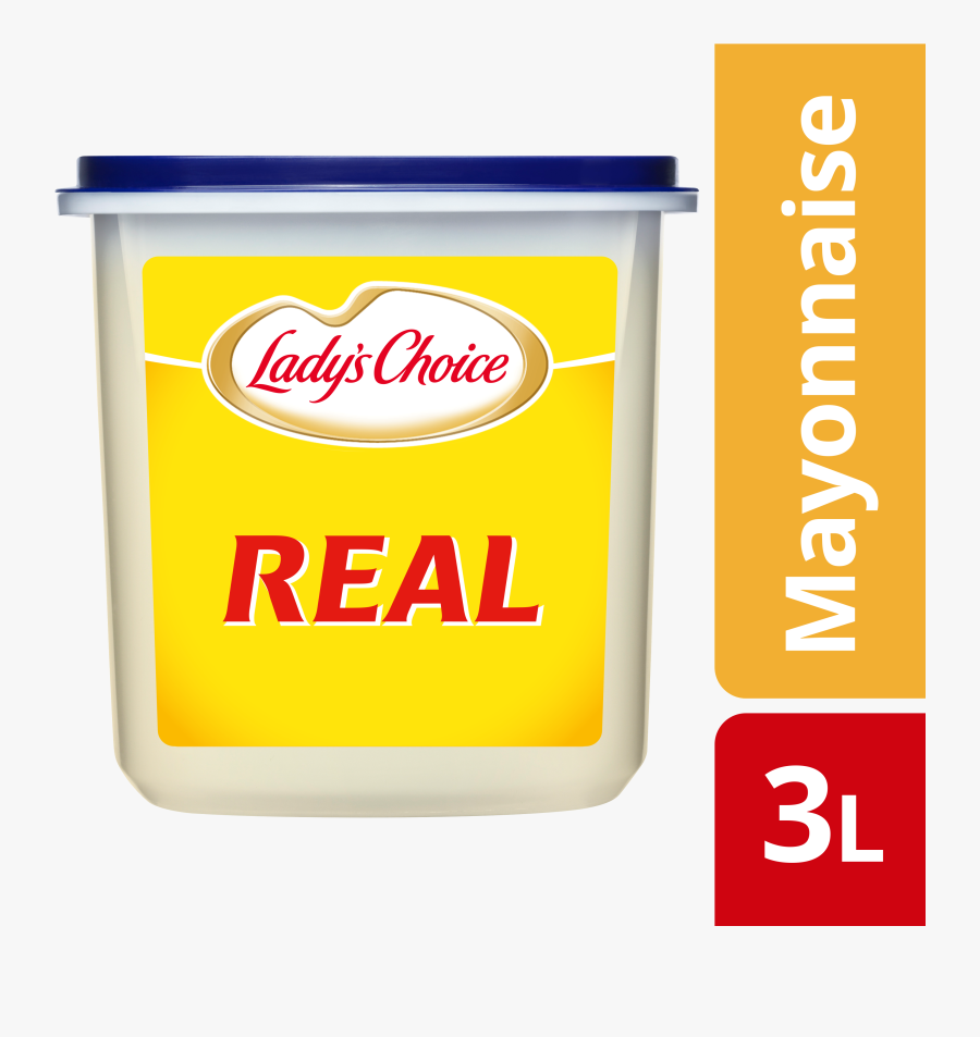 Real Mayonnaise Lady's Choice, Transparent Clipart
