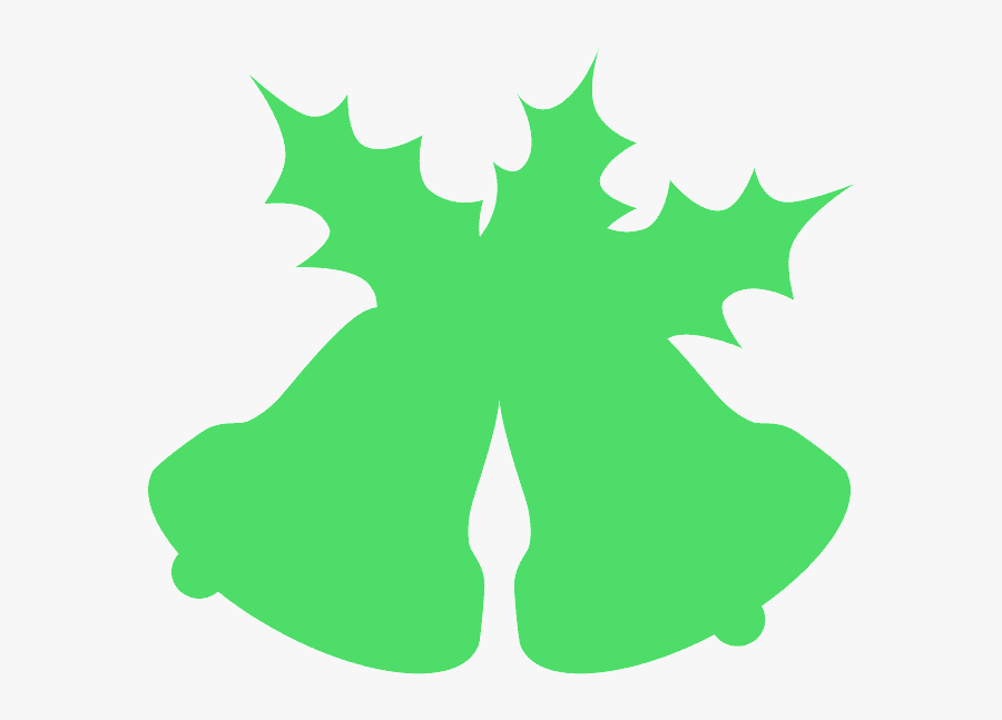 Siluetas De Campanas De Navidad, Transparent Clipart