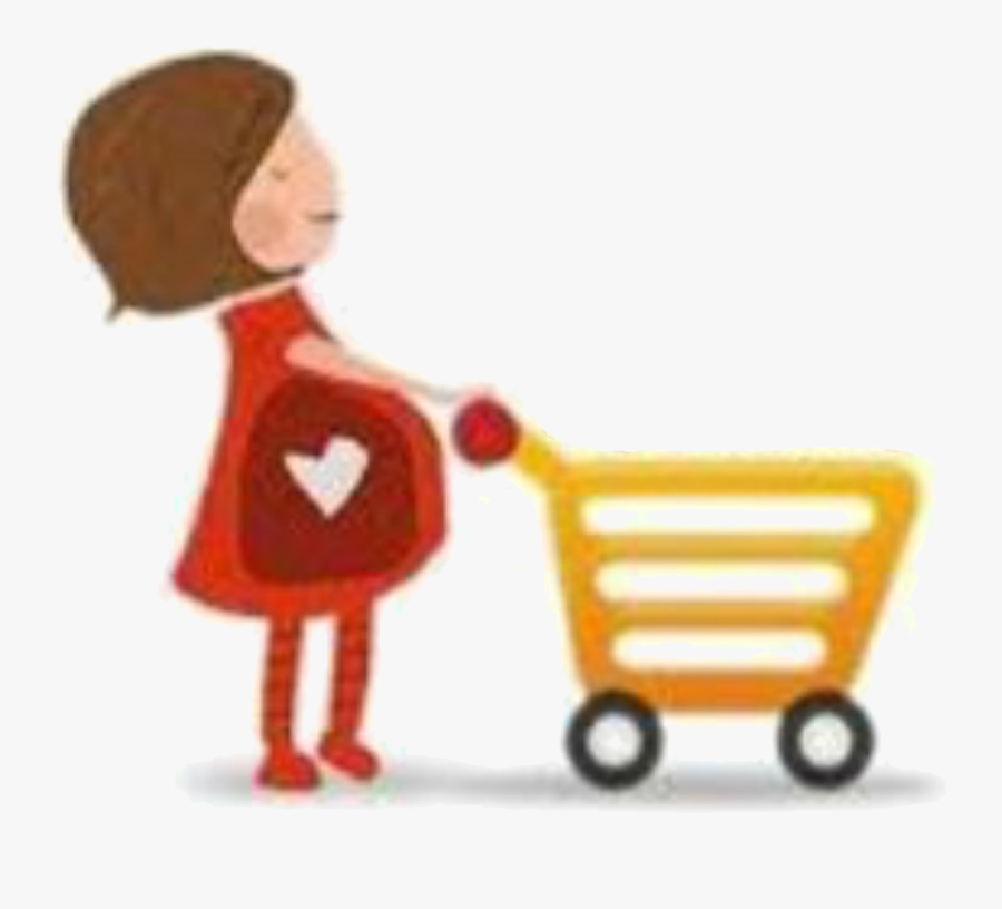 Shopping Cart, Transparent Clipart