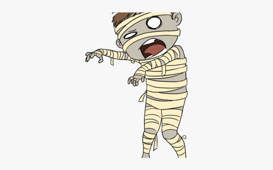 Mummy Halloween Clipart, Transparent Clipart