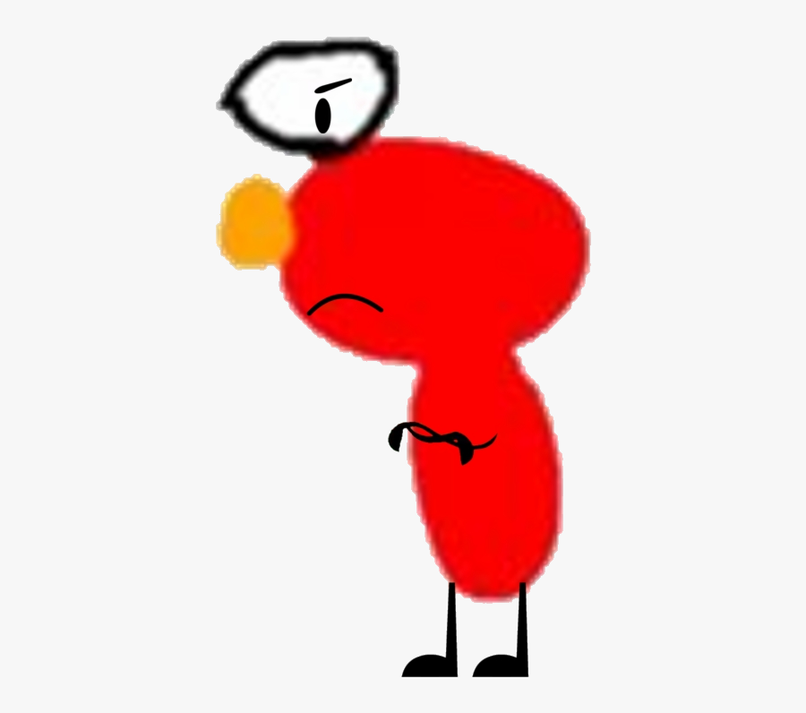 Elmo Twisted Turns Clipart Transparent Png - Bfdi Elmo, Transparent Clipart