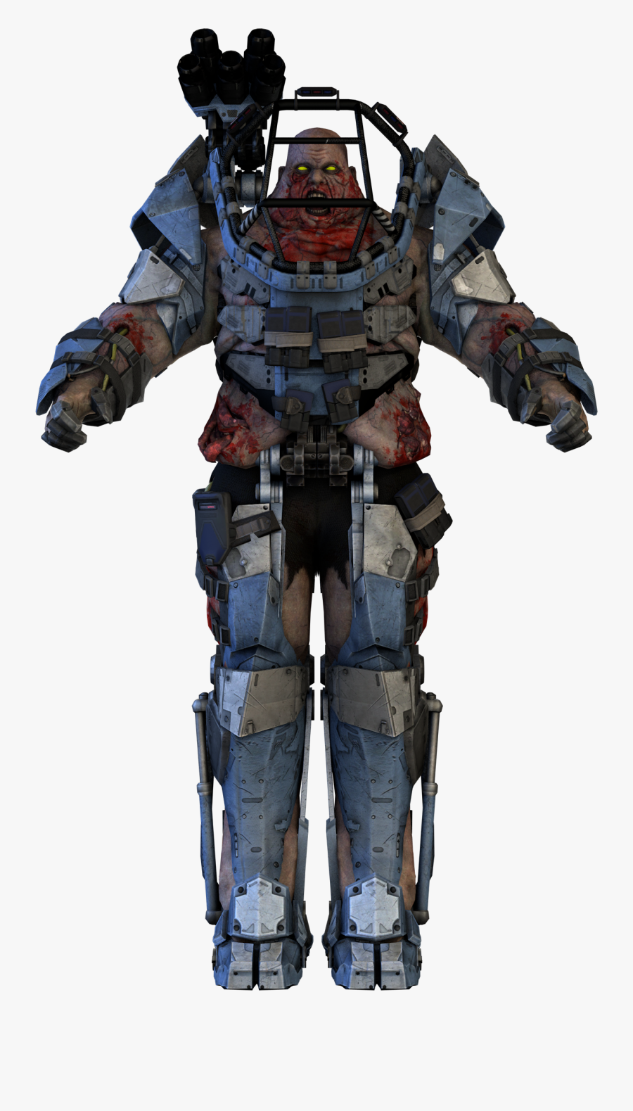 Goliath Zombie Render Aw - Call Of Duty Goliath Zombie, Transparent Clipart