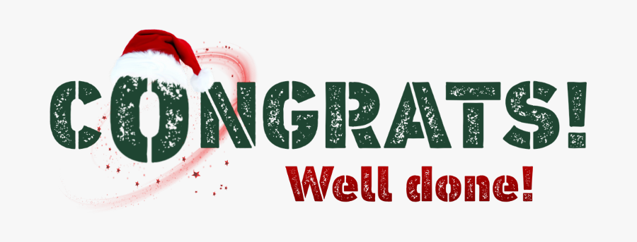 Congrats Welldone Freetoedit - Graphic Design, Transparent Clipart