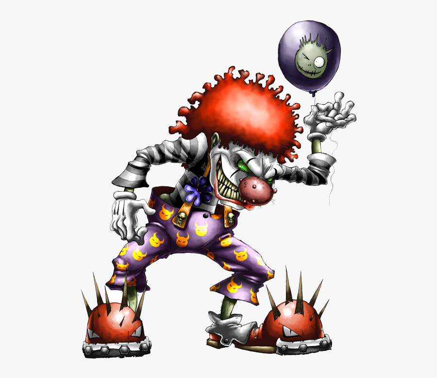 Drawing Clowns Wicked Clown - Evil Clown Tattoos, Transparent Clipart