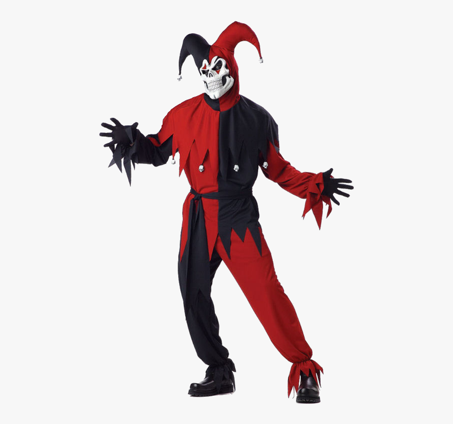 Red And Black Joker, Transparent Clipart
