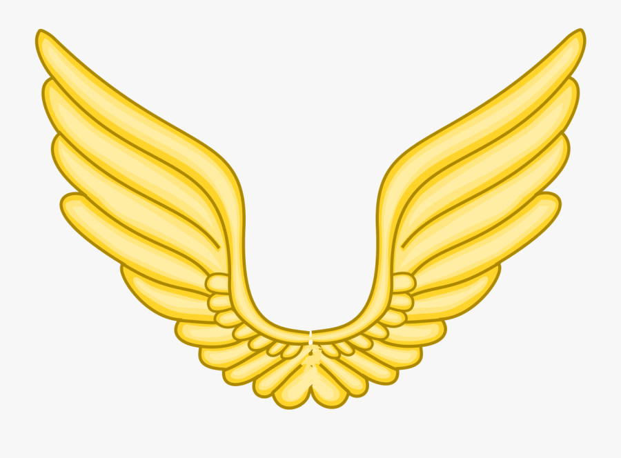 Heraldry Wings, Transparent Clipart