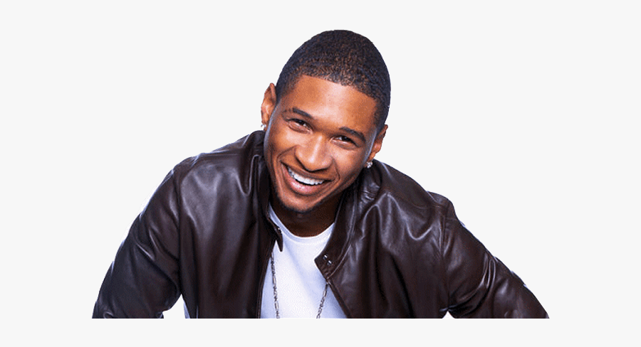 Usher Laughing Close Up - Usher Raymond, Transparent Clipart