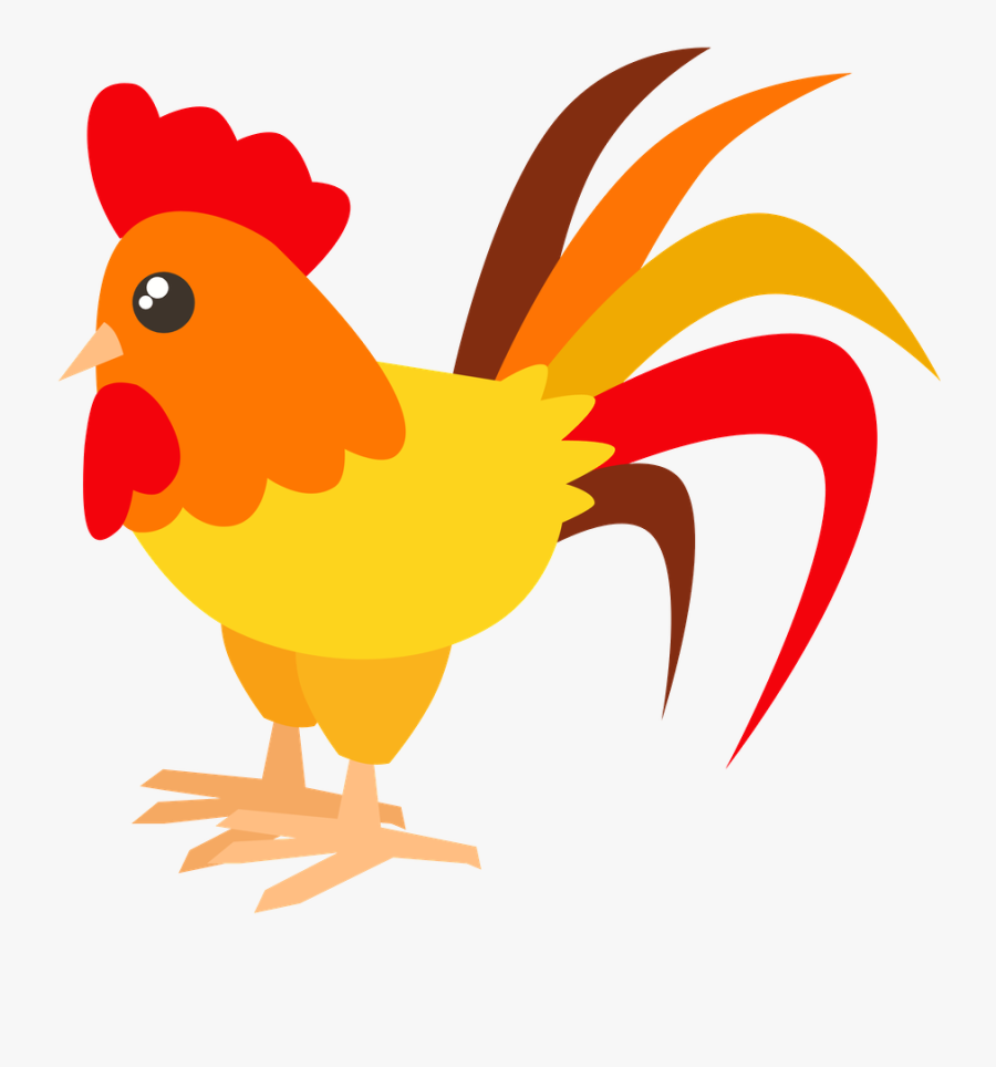 Rooster Clipart Whimsical - Animais Da Fazenda Png, Transparent Clipart