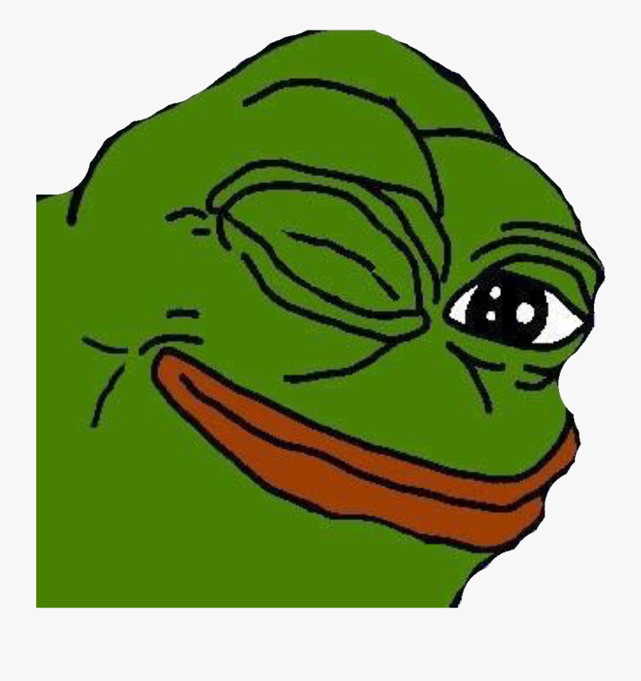 Transparent Gallina Pintadita Png - Pepe The Frog Winking, Transparent Clipart
