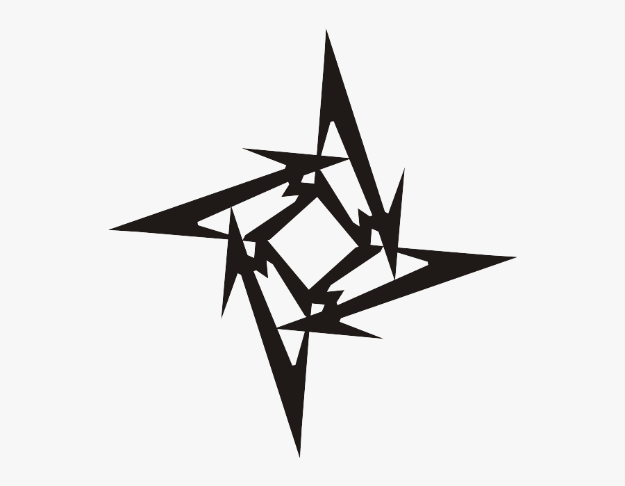 Logo Metallica Ninja Star Vector Free Logo Vector Download - Metallica Logo Transparent, Transparent Clipart