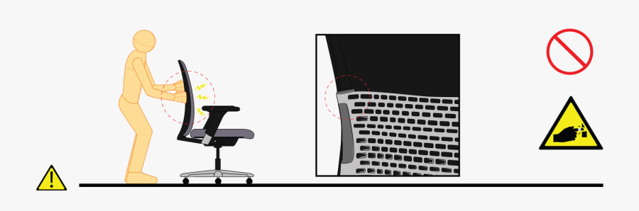 Office Chair, Transparent Clipart