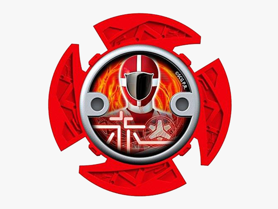 Lightspeed Rescue Red Ninja Power Star - Toy Power Ranger Ninja Steel, Transparent Clipart