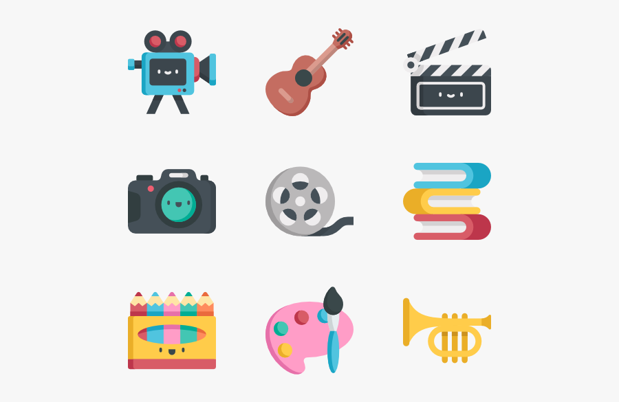 Paint Clipart Art Exhibition - Arts Icon Transparent, Transparent Clipart