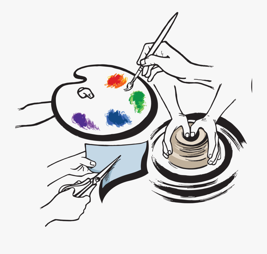 Art Classes Fine School - Creative Arts Pictures Cartoon, Transparent Clipart