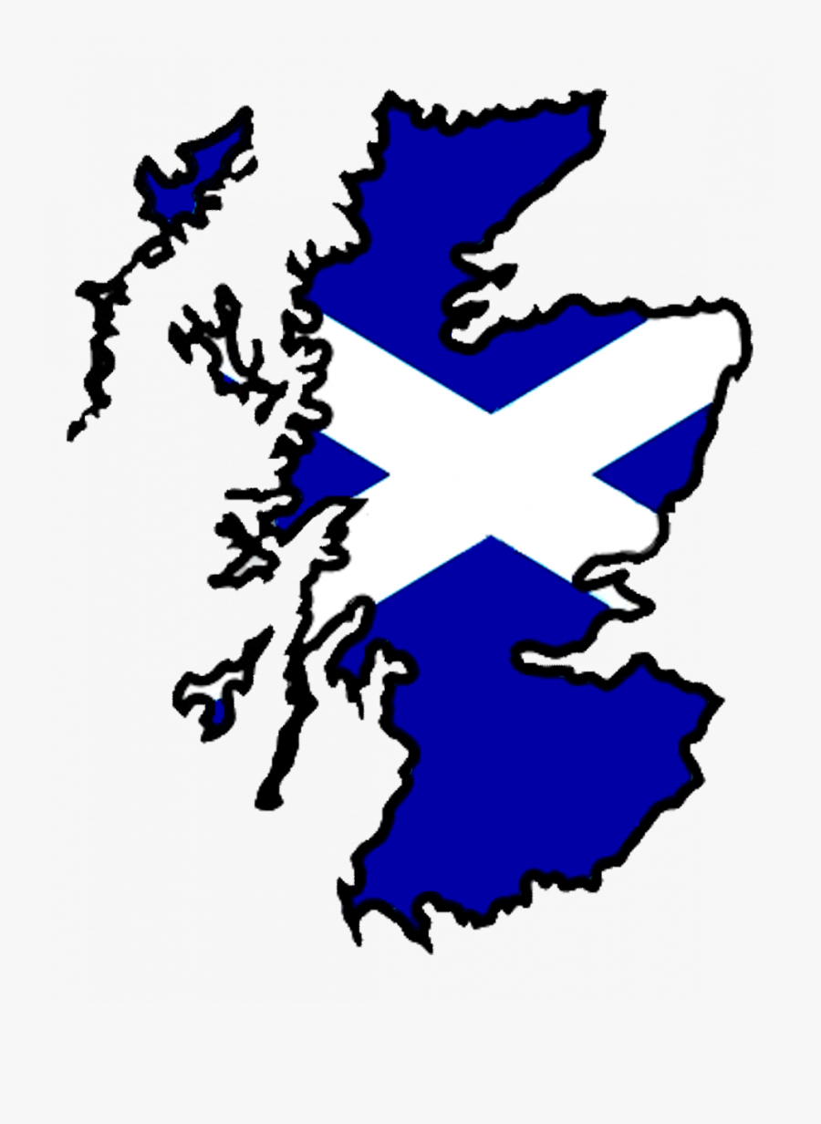Scotland Flag Flag Of Scotland Clipart 1136 - England Scotland Wales Borders, Transparent Clipart